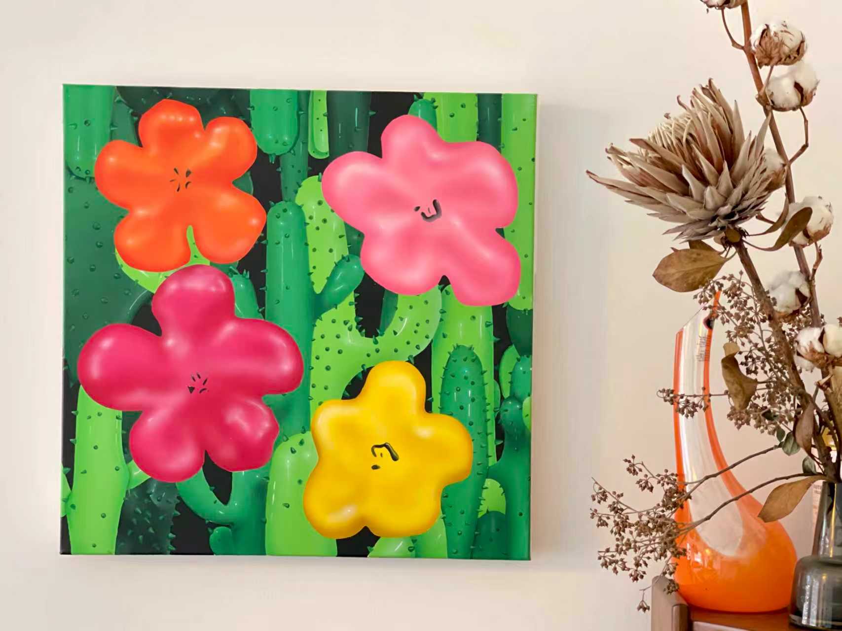 Artwork in room