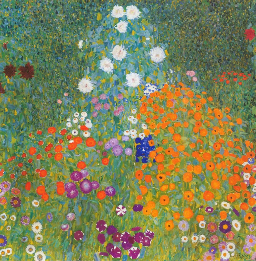 Floral Garden Meadow Bloom - Abstract wall art