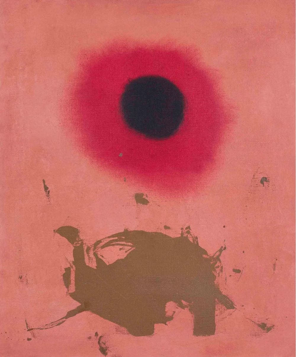 Abstract Eye Solar Eclipse - Abstract wall art