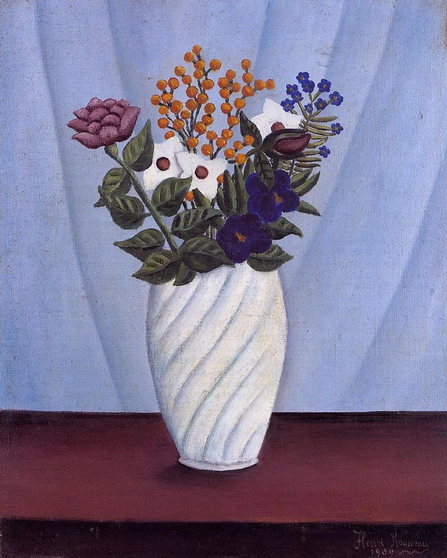 Botanical Floral Still Life - Abstract wall art