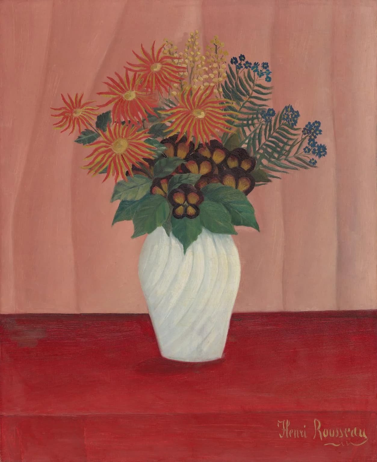 Floral Still Life Autumn Gathering - Abstract wall art