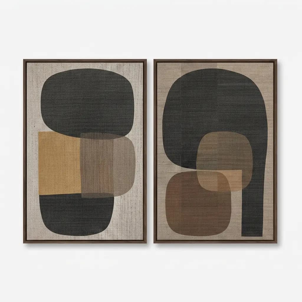 Neutral Geometric Abstract Quiet Form