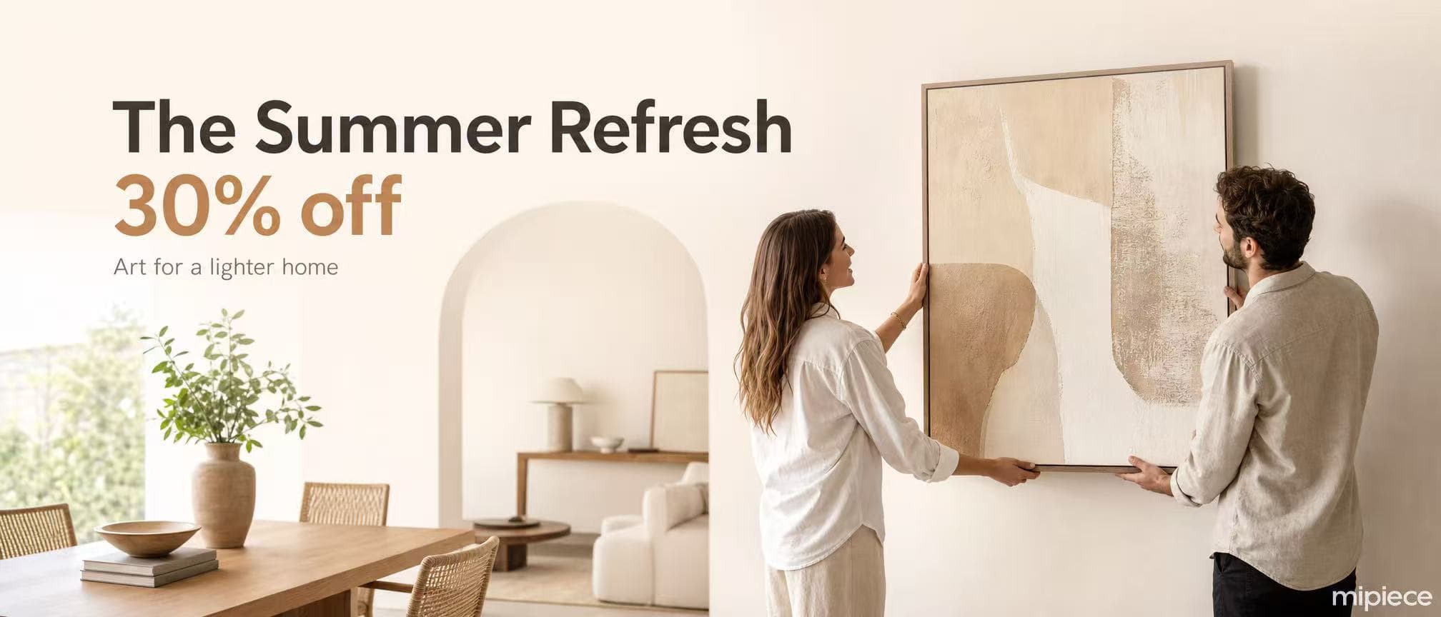 Summer ready home — 30% off your first order