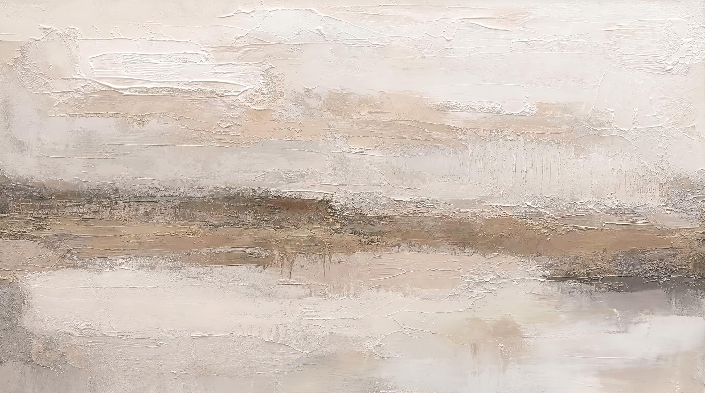 Neutral Abstract Landscape Quiet Horizon