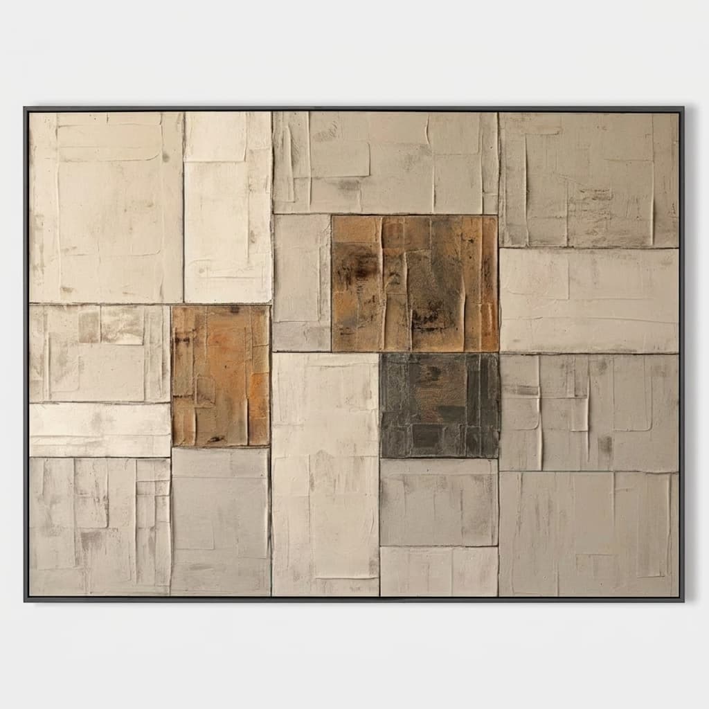 Wabi Sabi Neutral Blocks Quiet