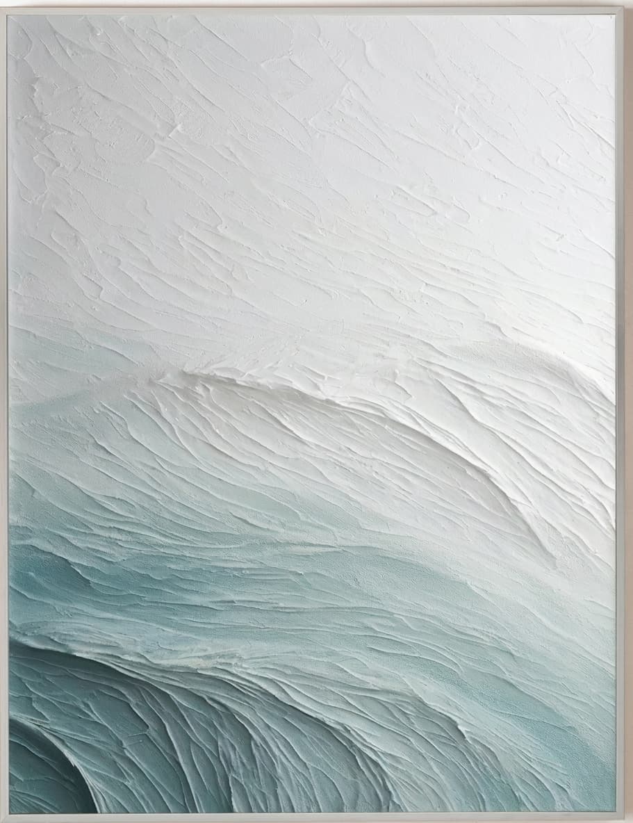 Textured Seascape Slow Tide
