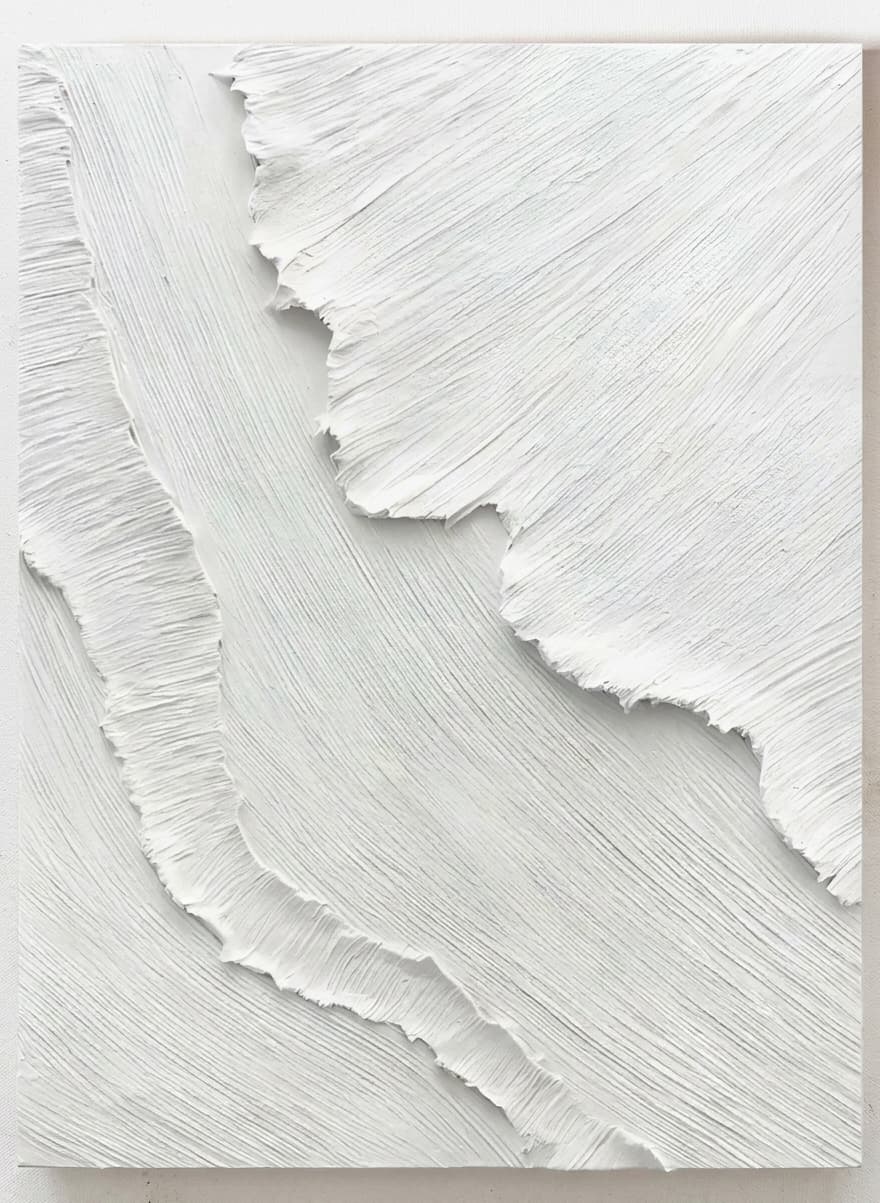 Textured White Drift
