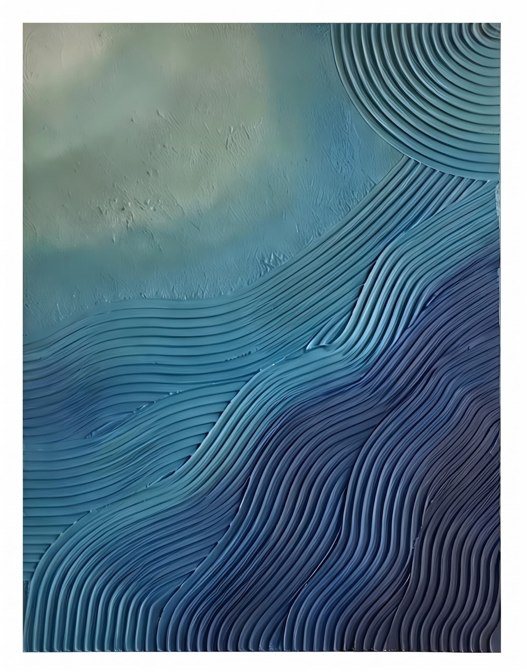 Textured Ocean Wave Tidal Drift