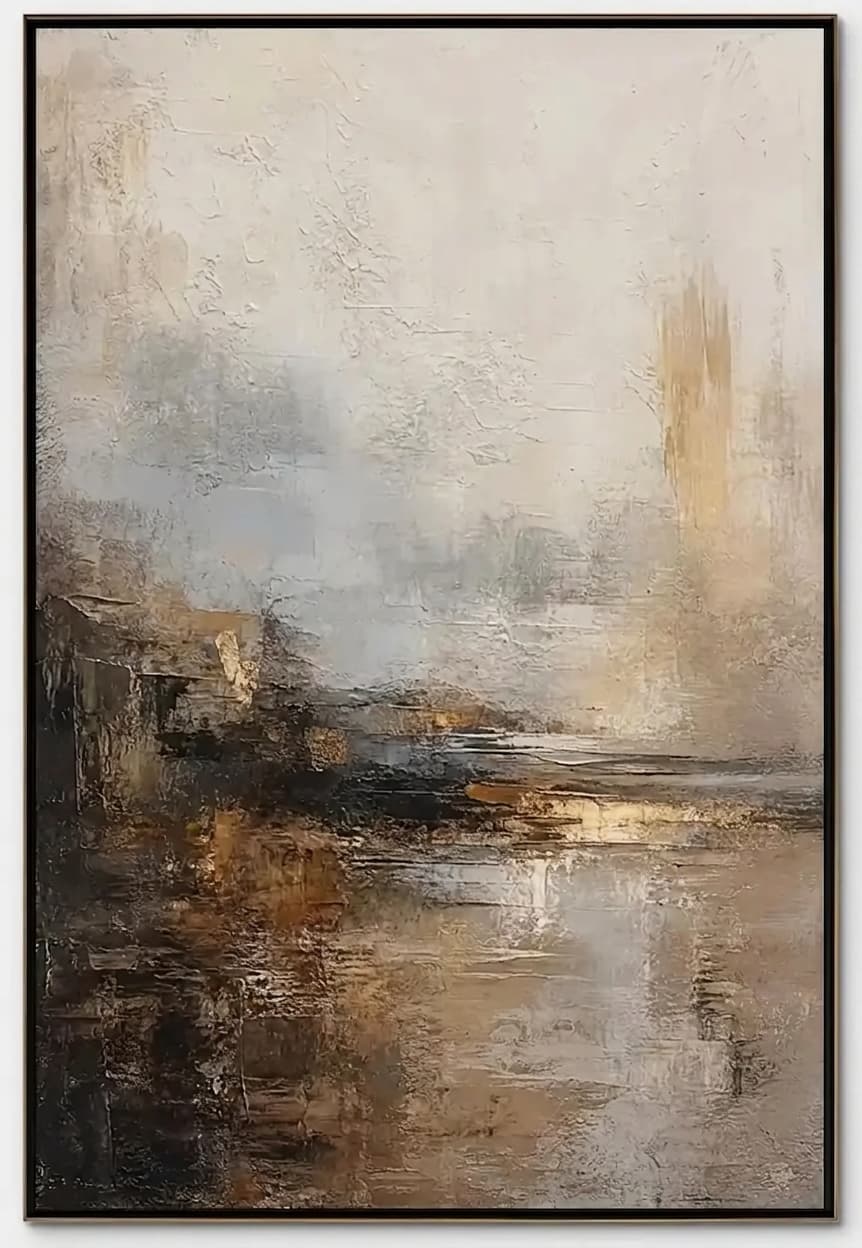 Abstract Landscape Quiet Harbor