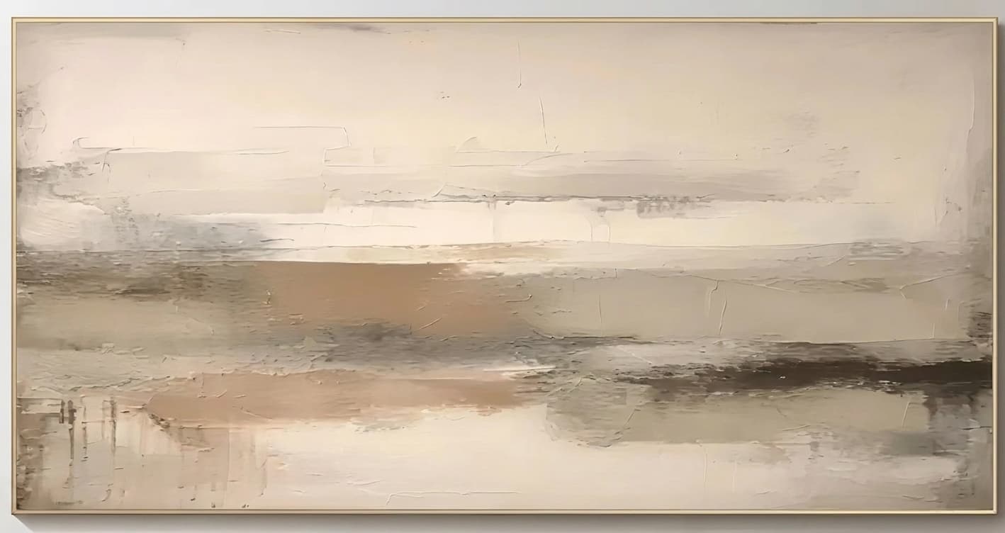 Wabi Sabi Landscape Quiet Horizon