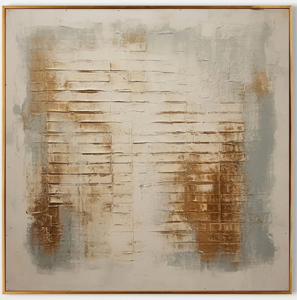 Abstract Amber Quiet Passage