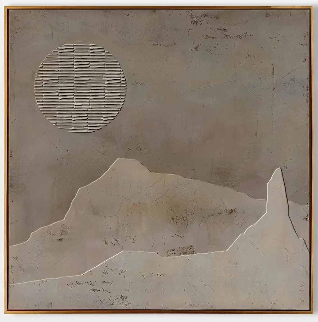 Textured Landscape Quiet Ridge