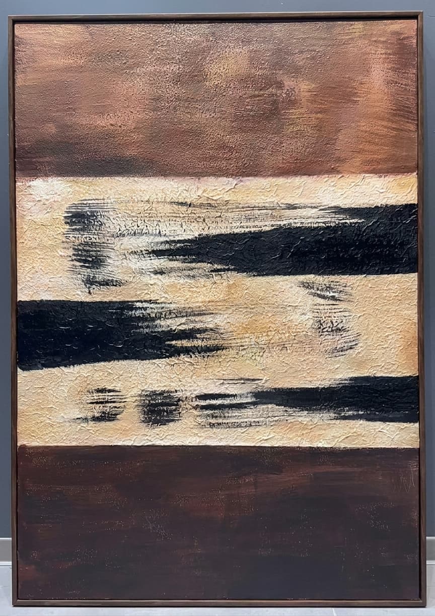 Abstract Horizon Stripes Quiet Divide