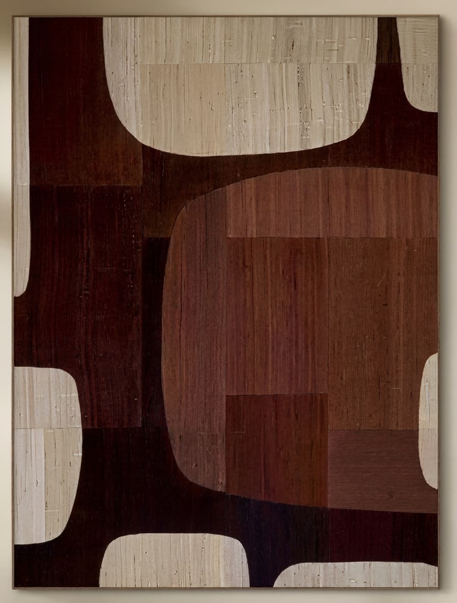 Abstract Wood Tone Interval