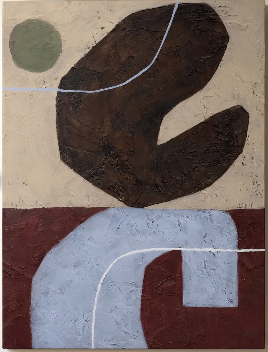 Abstract Brown Form