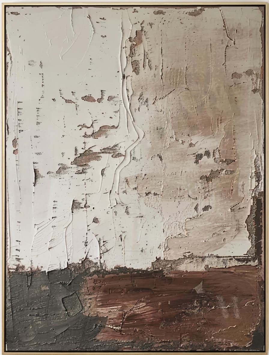 Textured Abstract Earth Divide