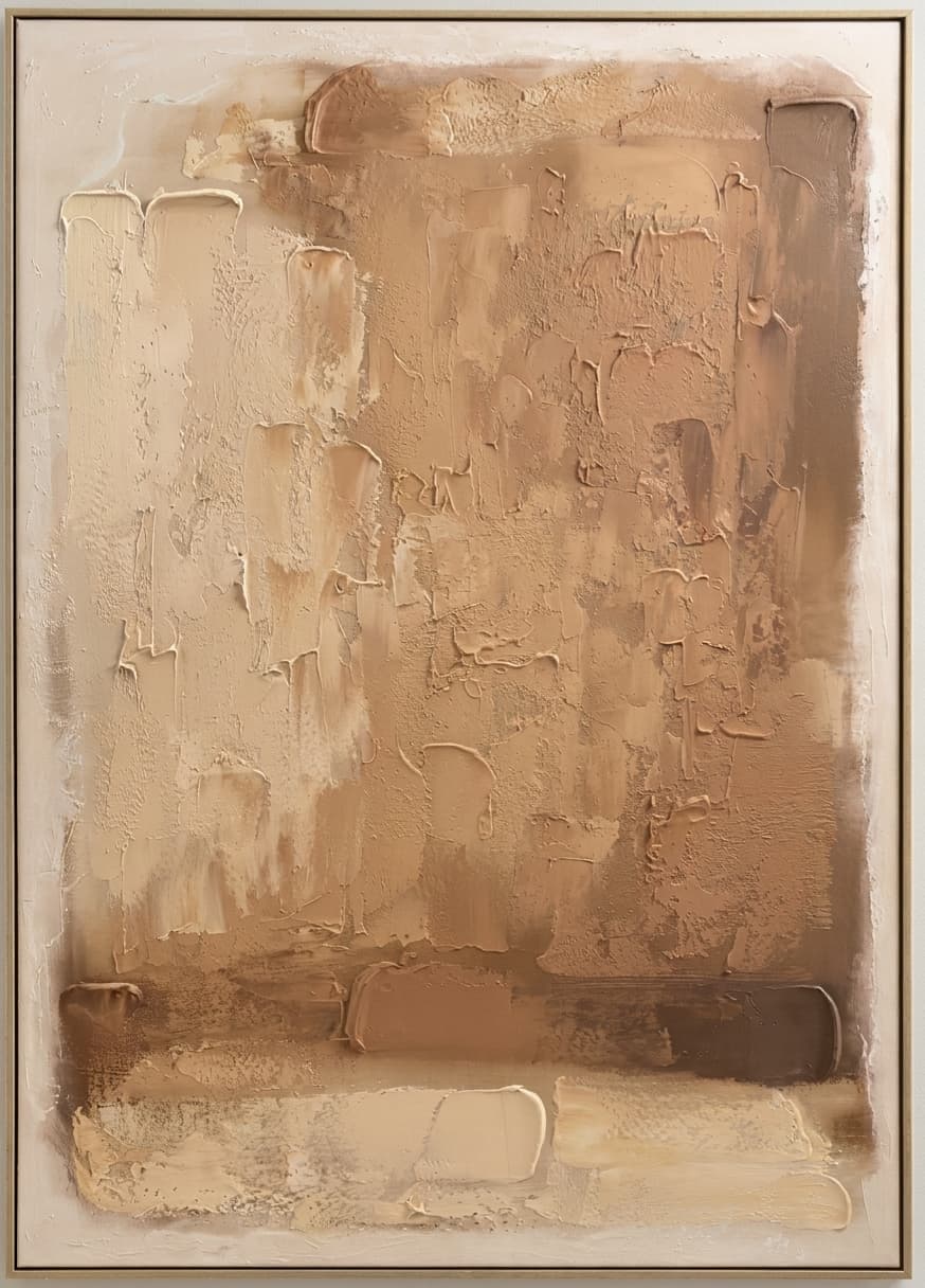 Textured Neutral Abstract Quiet Terrain