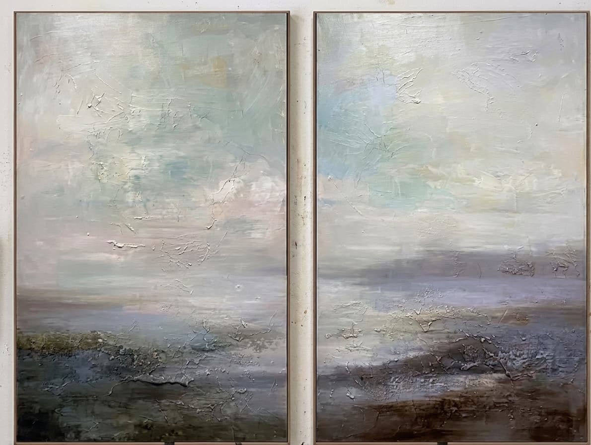 Wabi Sabi Misty Landscape