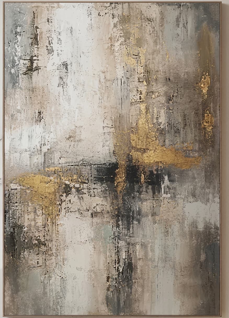 Abstract Gold Texture Quiet Interval