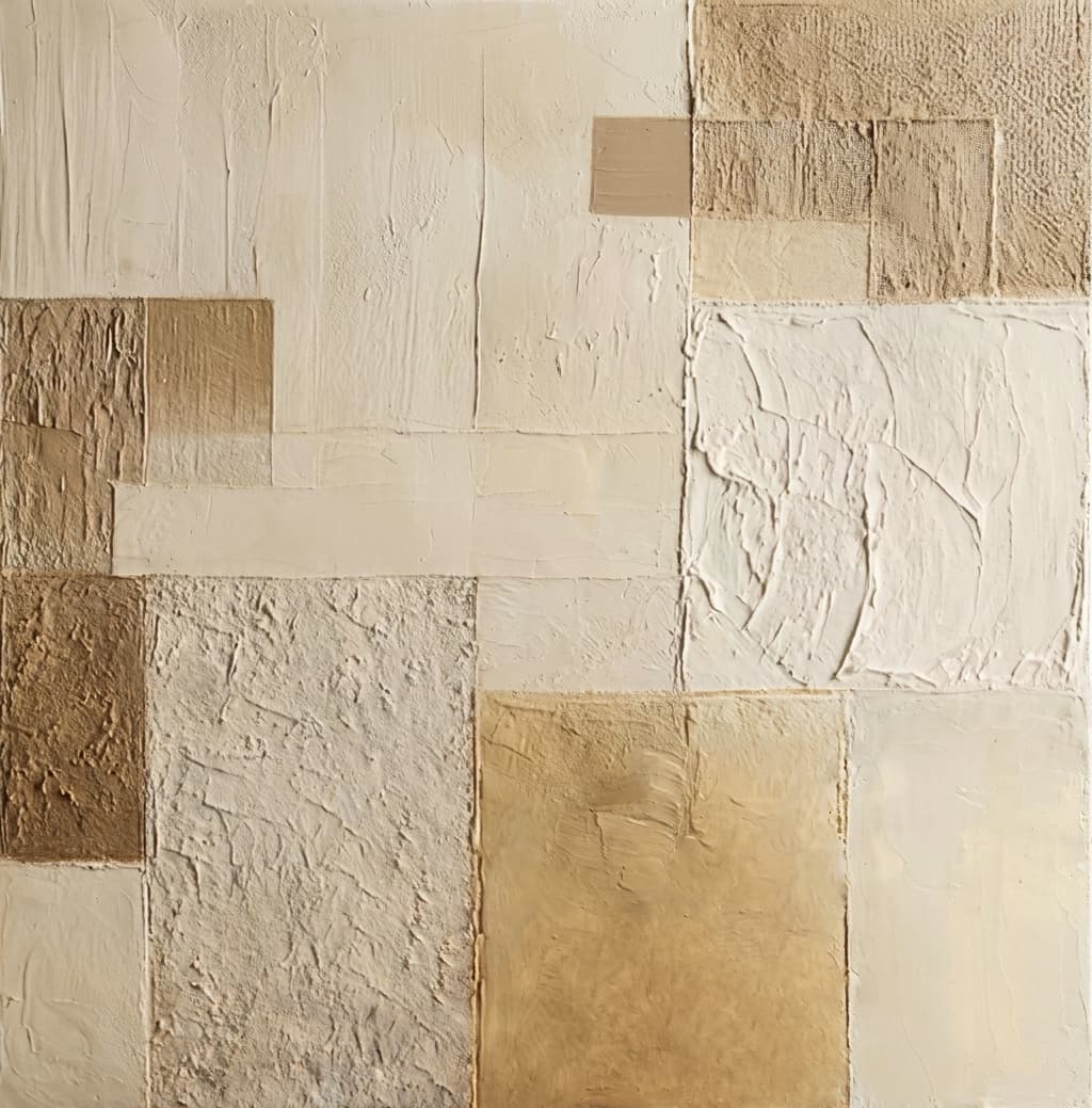 Wabi Sabi Neutral Blocks Quiet
