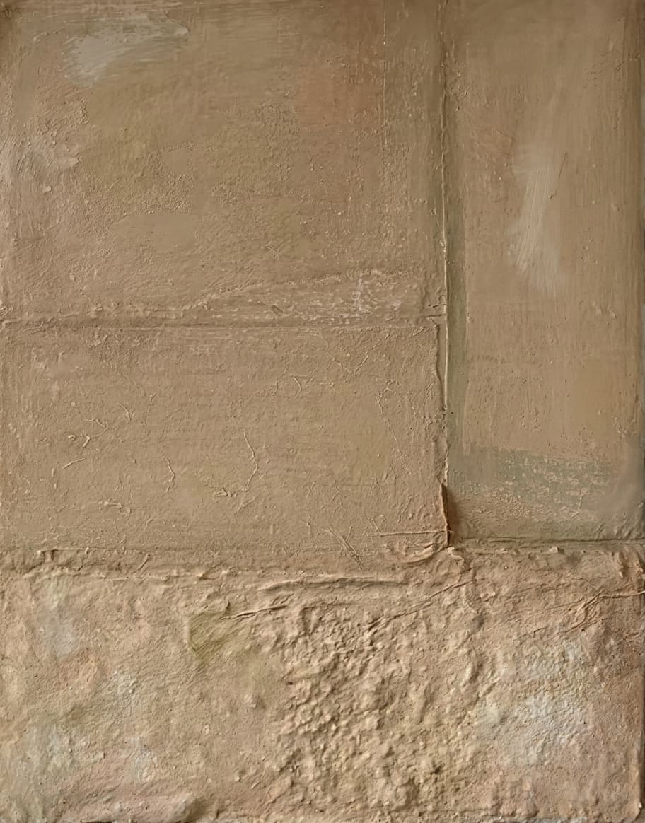 Textured Neutral Abstract Quiet Divide