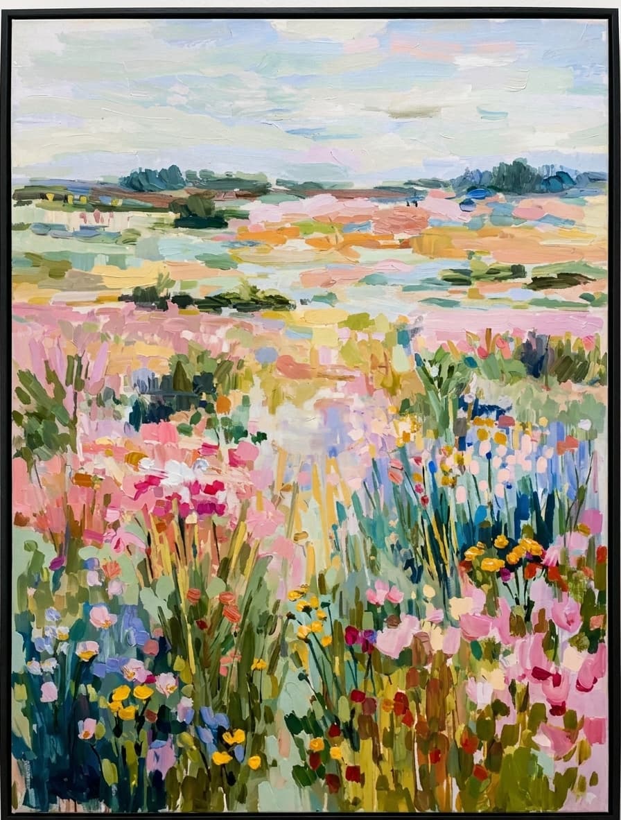 Modern Wildflower Meadow Bloom