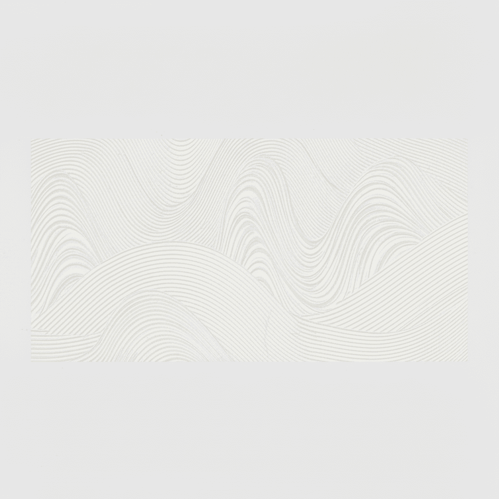Minimalist White Wave Still Drift - Wall Art by Fir Gallery - Abstract wall art