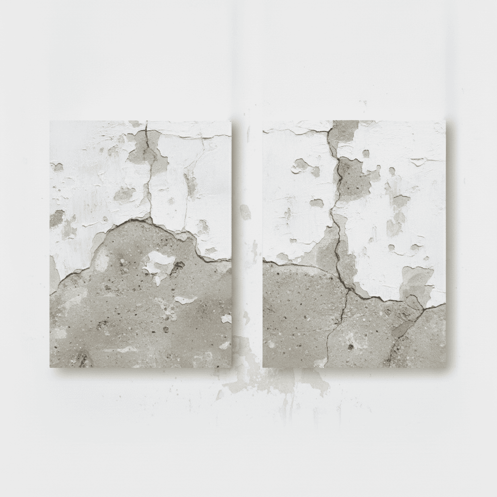 Neutral Textured Abstract Still Layers - Wall Art by Fir Gallery - Abstract wall art
