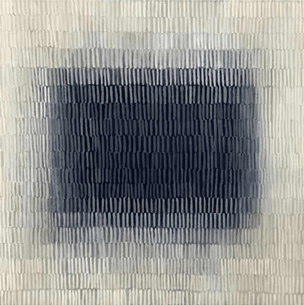 Monochrome Textured Abstract Drawn In - Wall Art by Fir Gallery - Abstract wall art