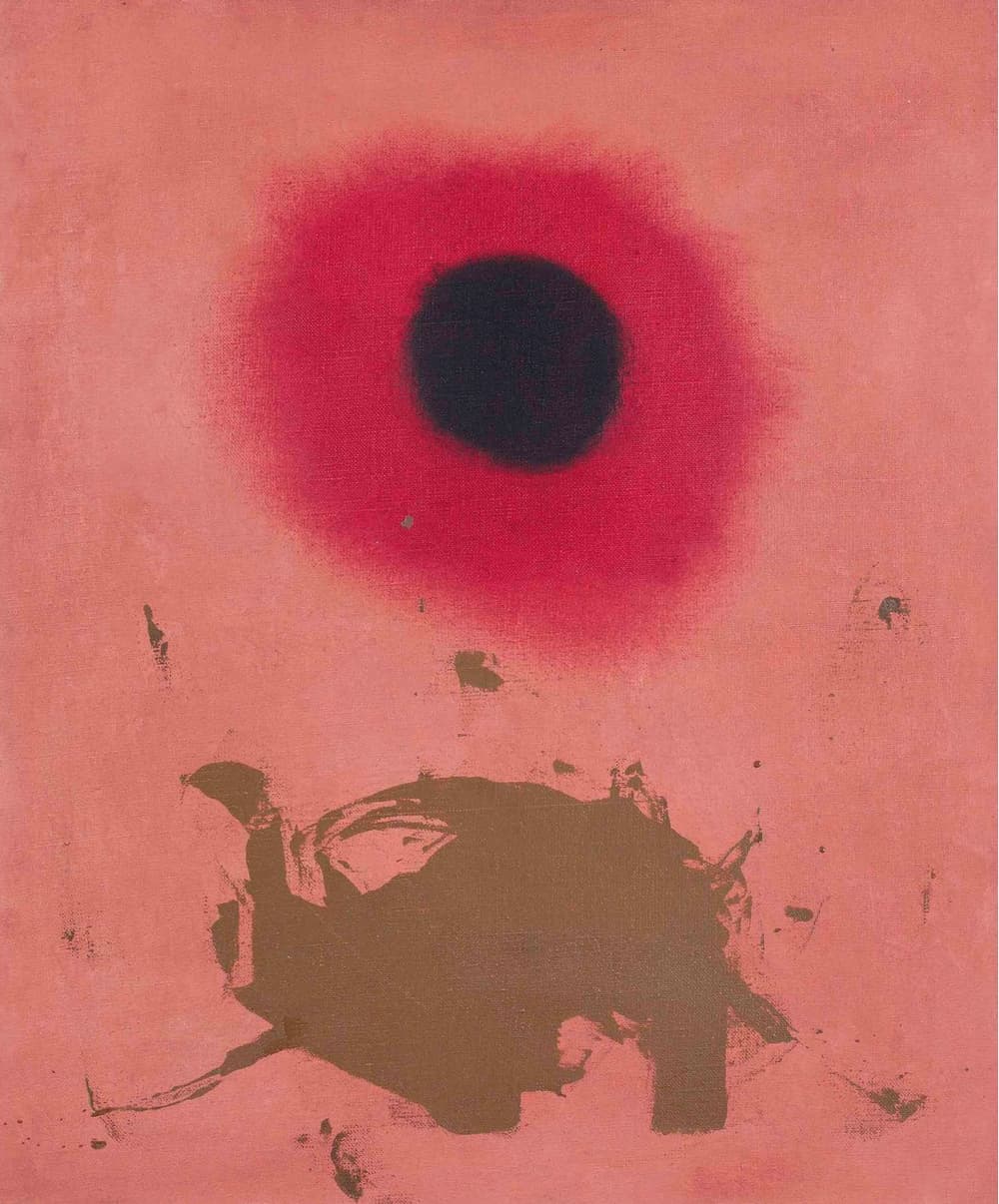Abstract Eye Solar Eclipse - Wall Art by Recca Art - Abstract wall art