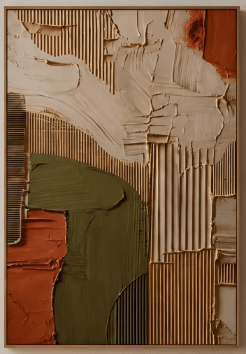 Abstract Earth Tones