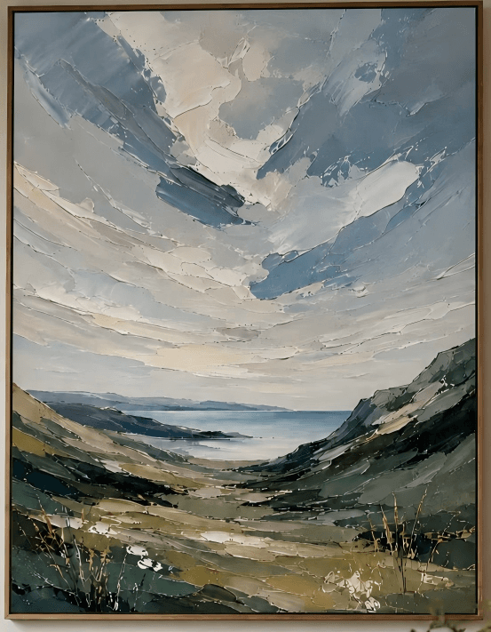 Modern Coastal Valley Windswept