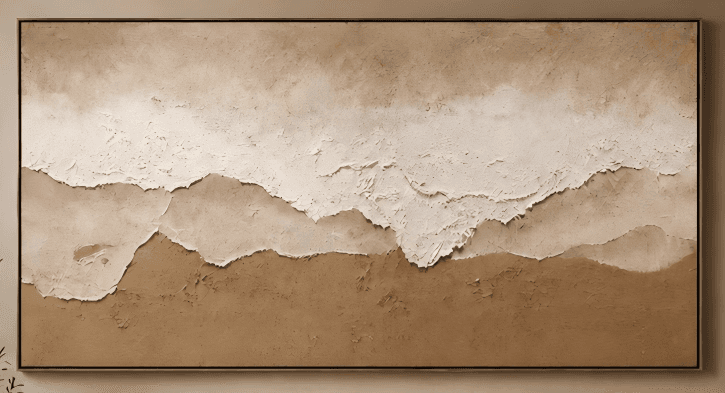 Abstract Seascape Horizon Divide