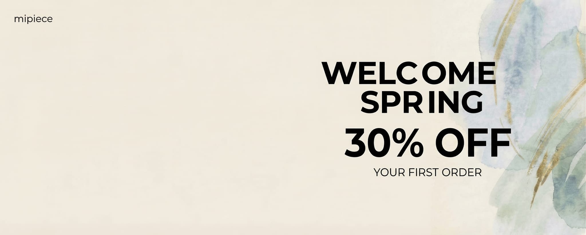 Welcome Spring — 30% off your first order