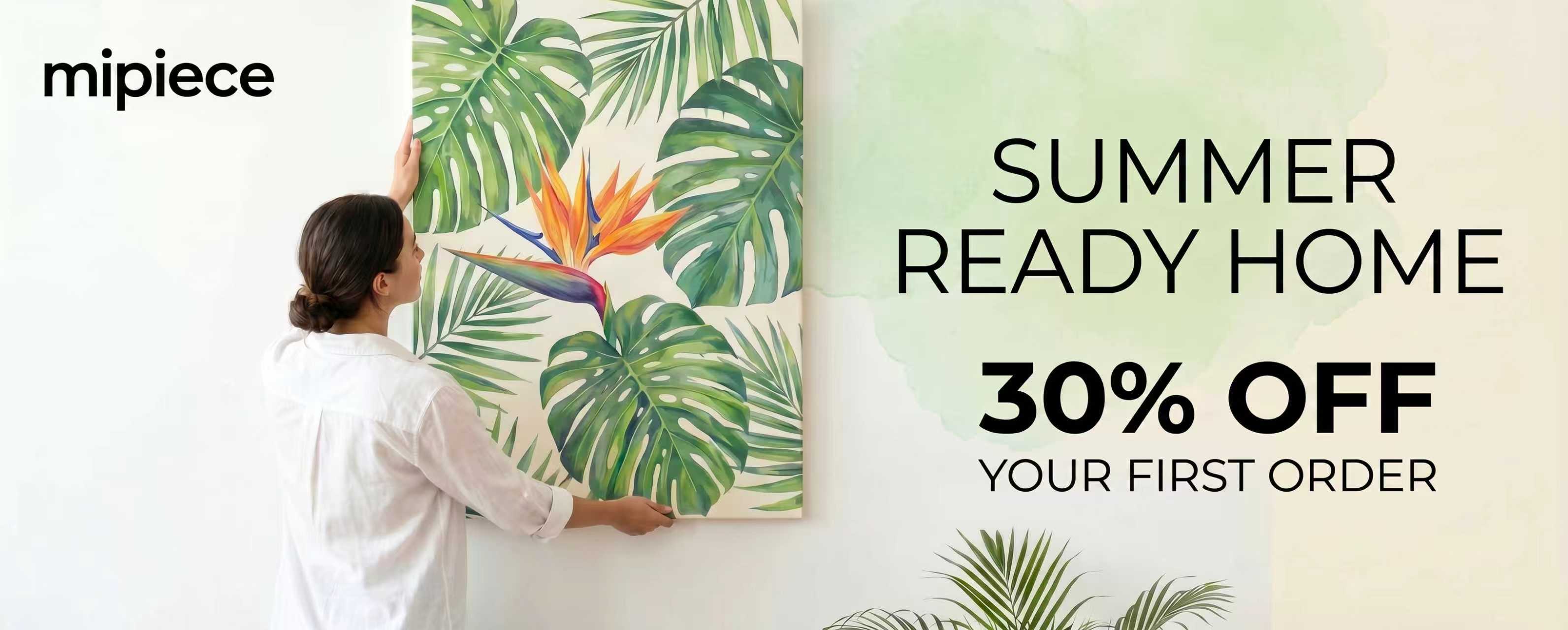Summer ready home — 30% off your first order